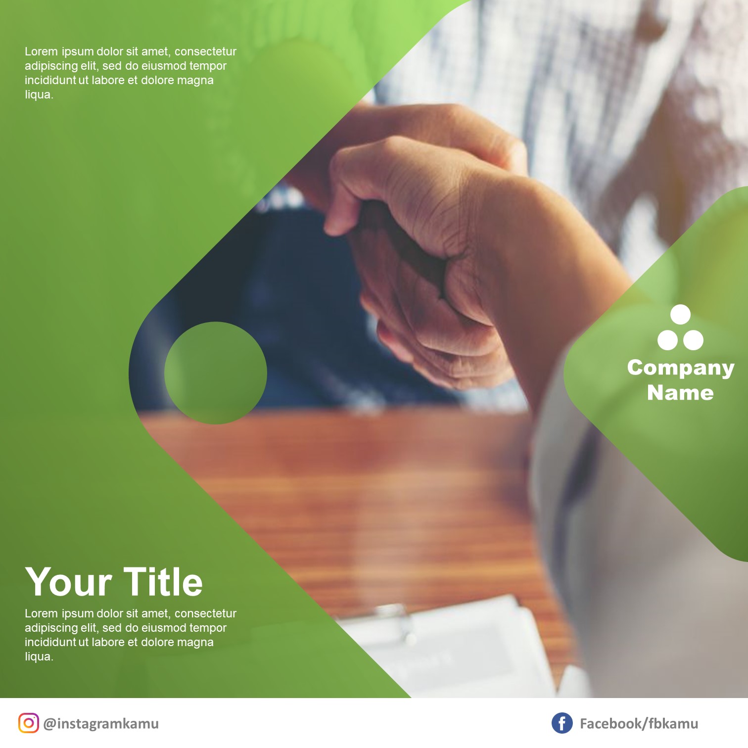 Business Template Fresh Concept