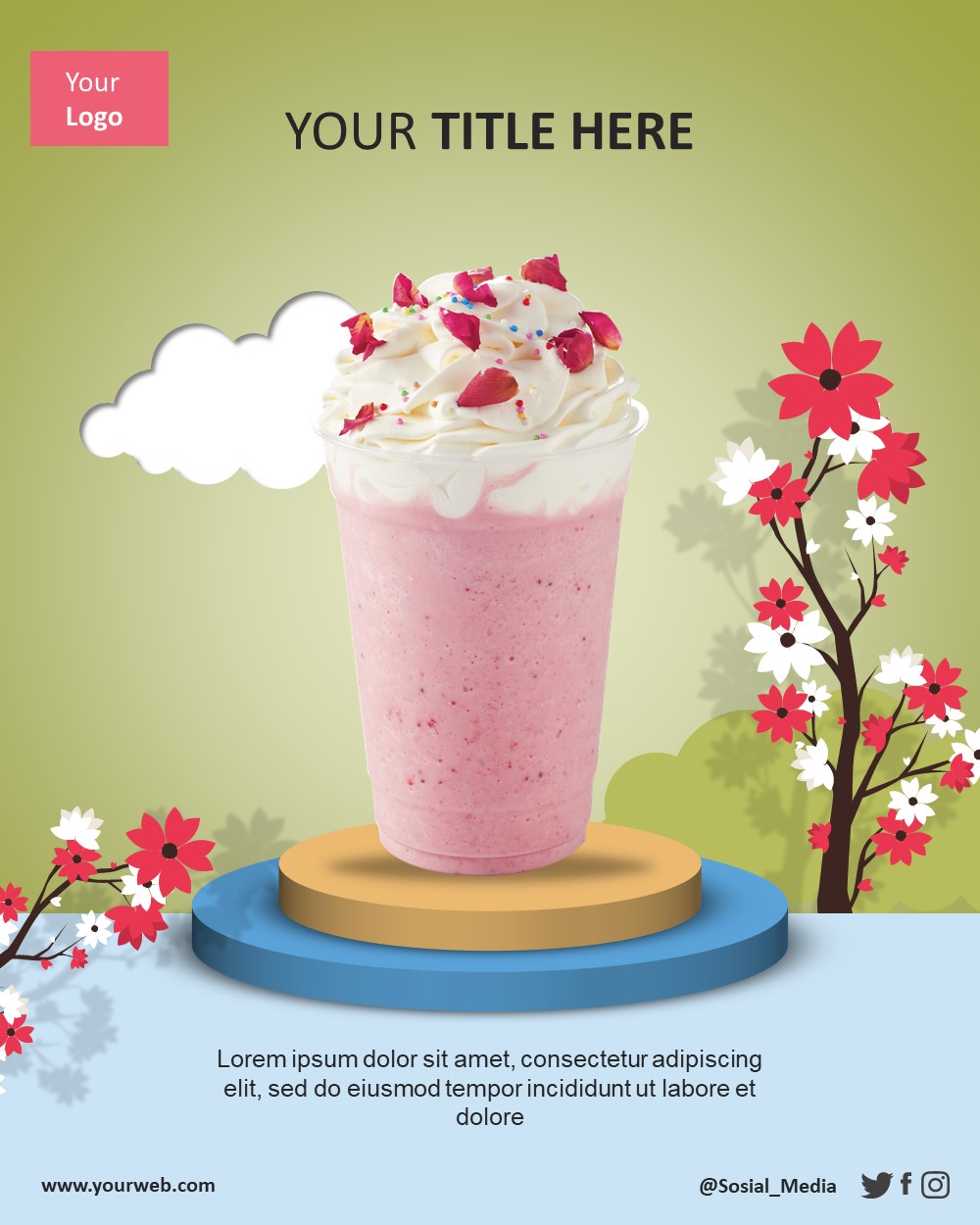 107. Modern Podium Sakura 4