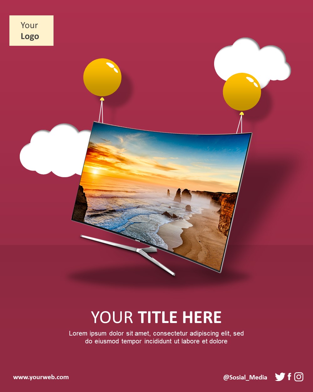 109. Modern Template Minimalist Design