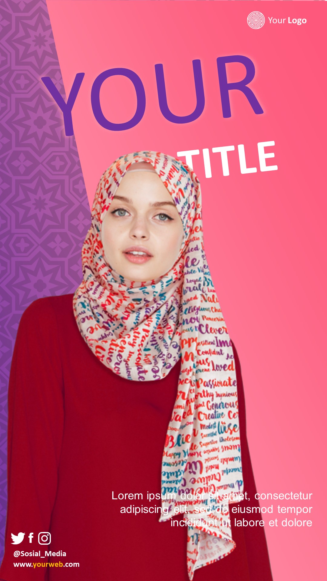 Islamic Casual Story Template 1