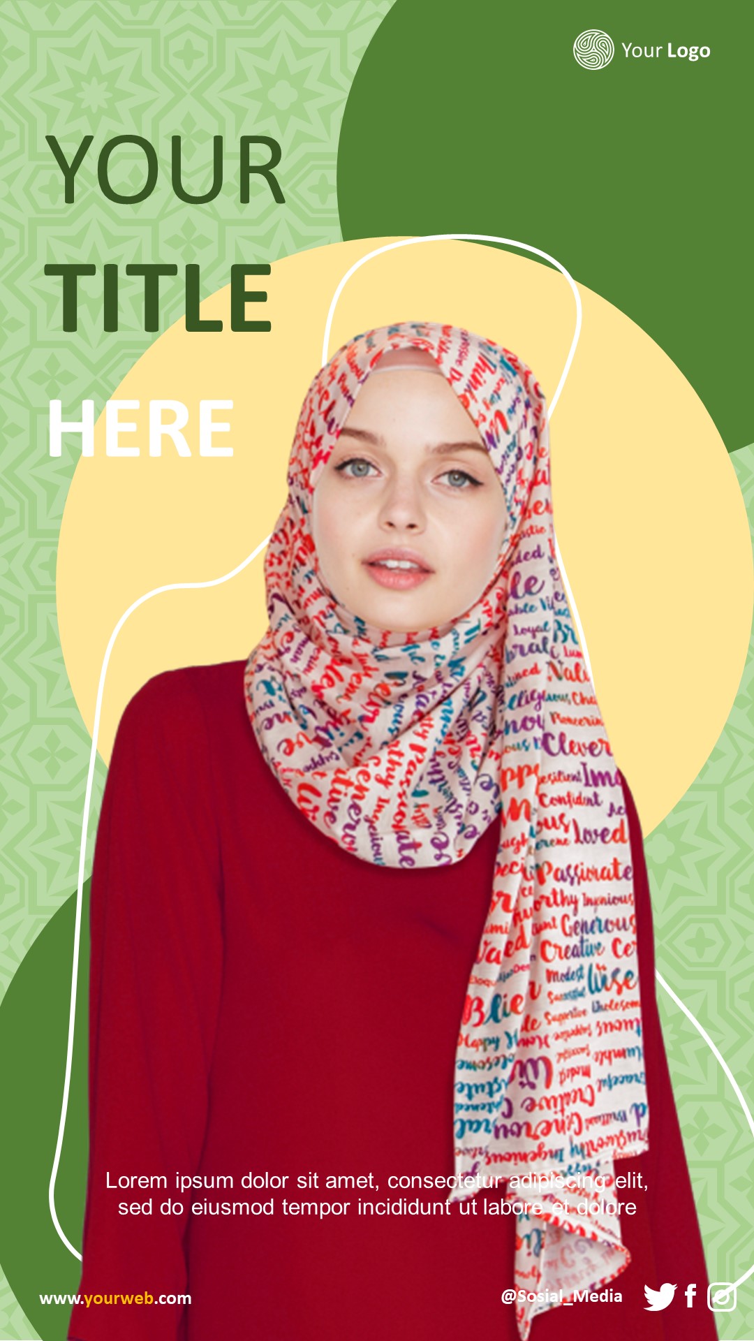 Islamic Casual Story Template 4