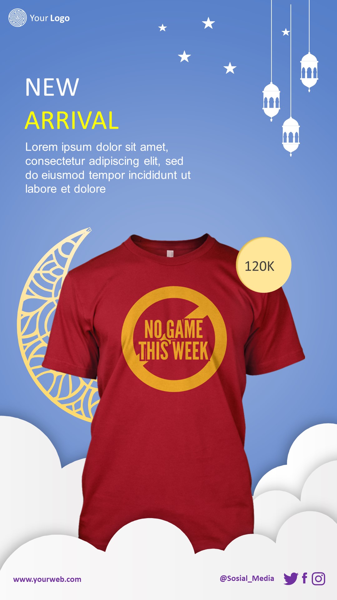 Islamic Stylish Story Template 1