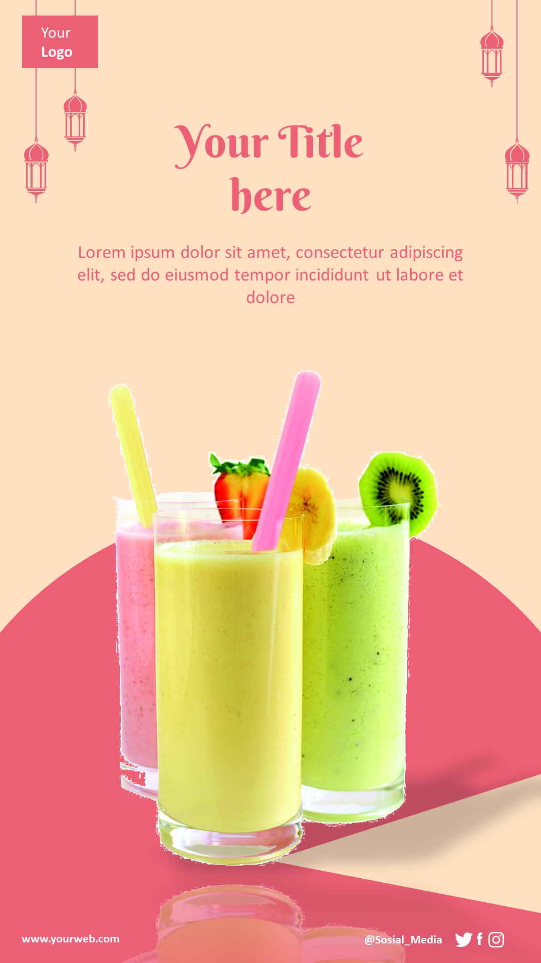 36. Islamic Modern Pastel Story Template 1