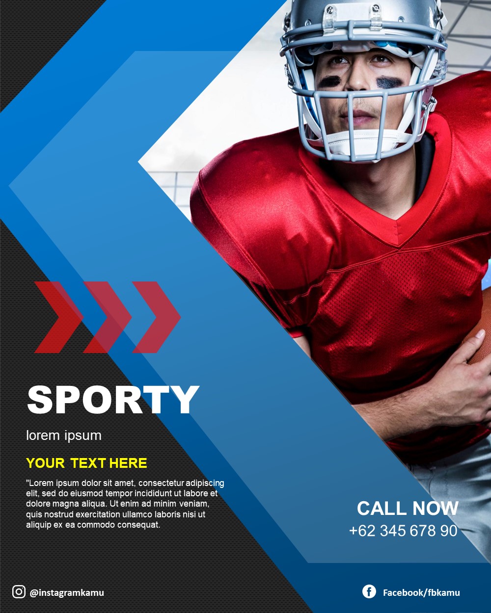 42. Sporty Template Dynamic Style