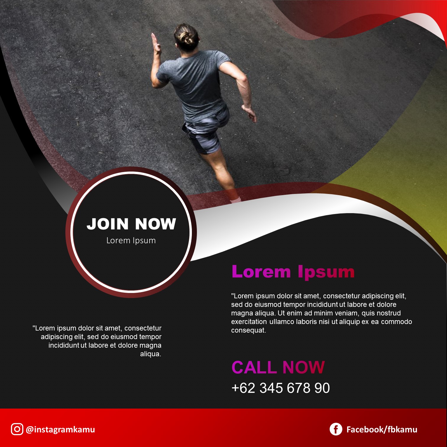 44. Sporty Template Energy Vibe