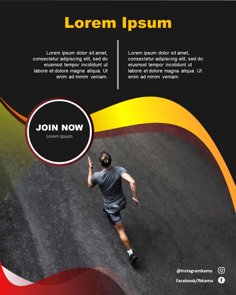 45. Sporty Template Clean Design