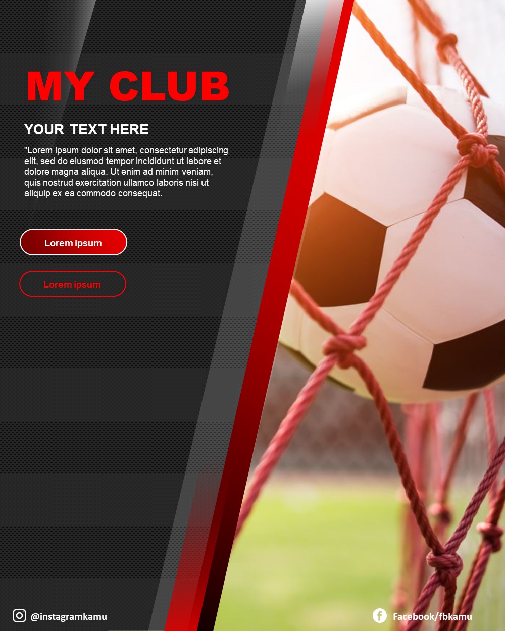 47. Sporty Template Minimal Concept