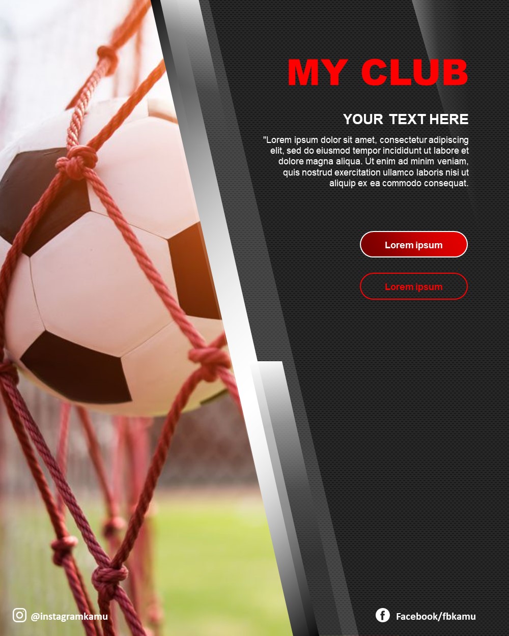 48. Sporty Template Powerful Design