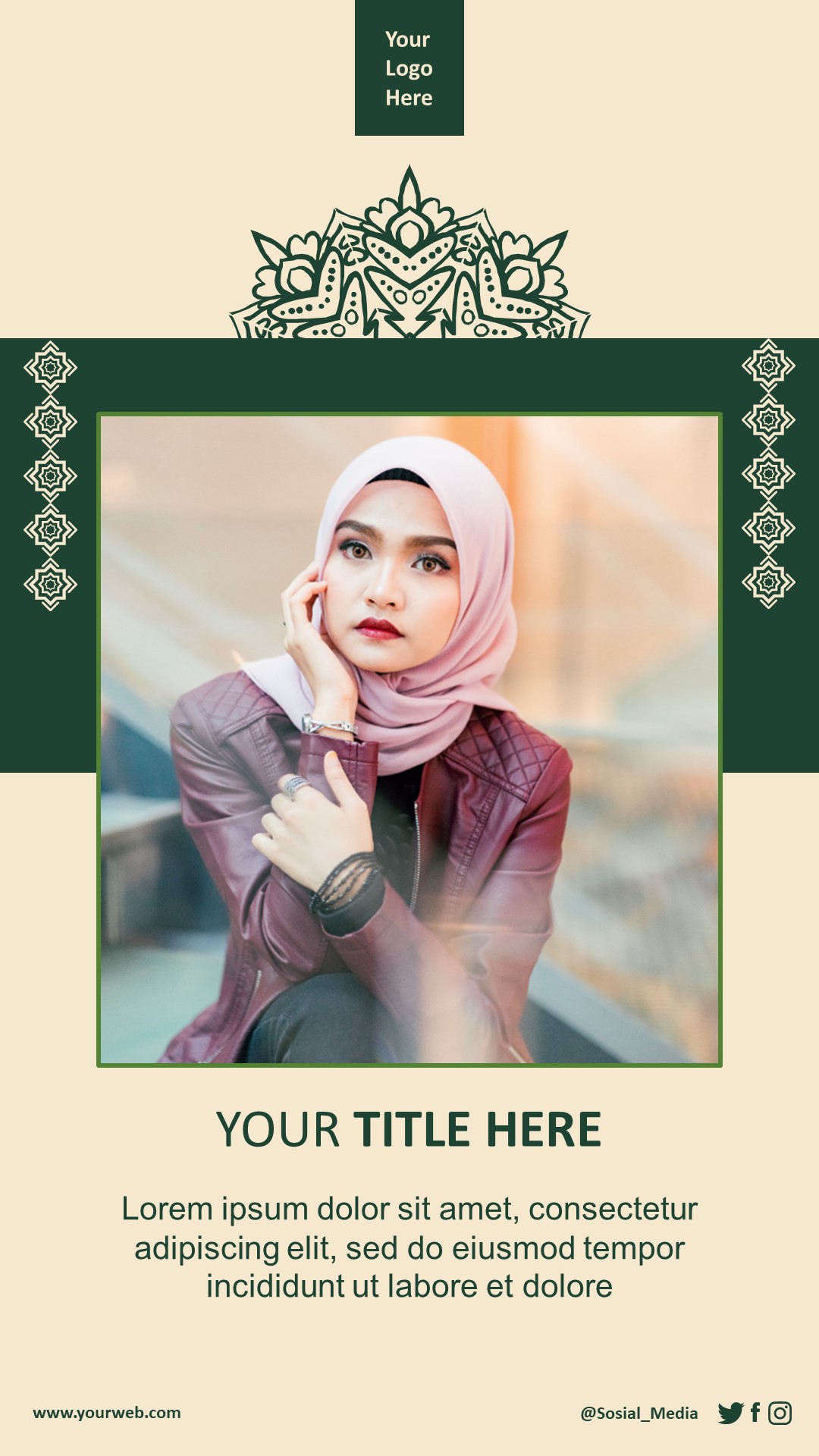Islamic Luxury Story Template 2