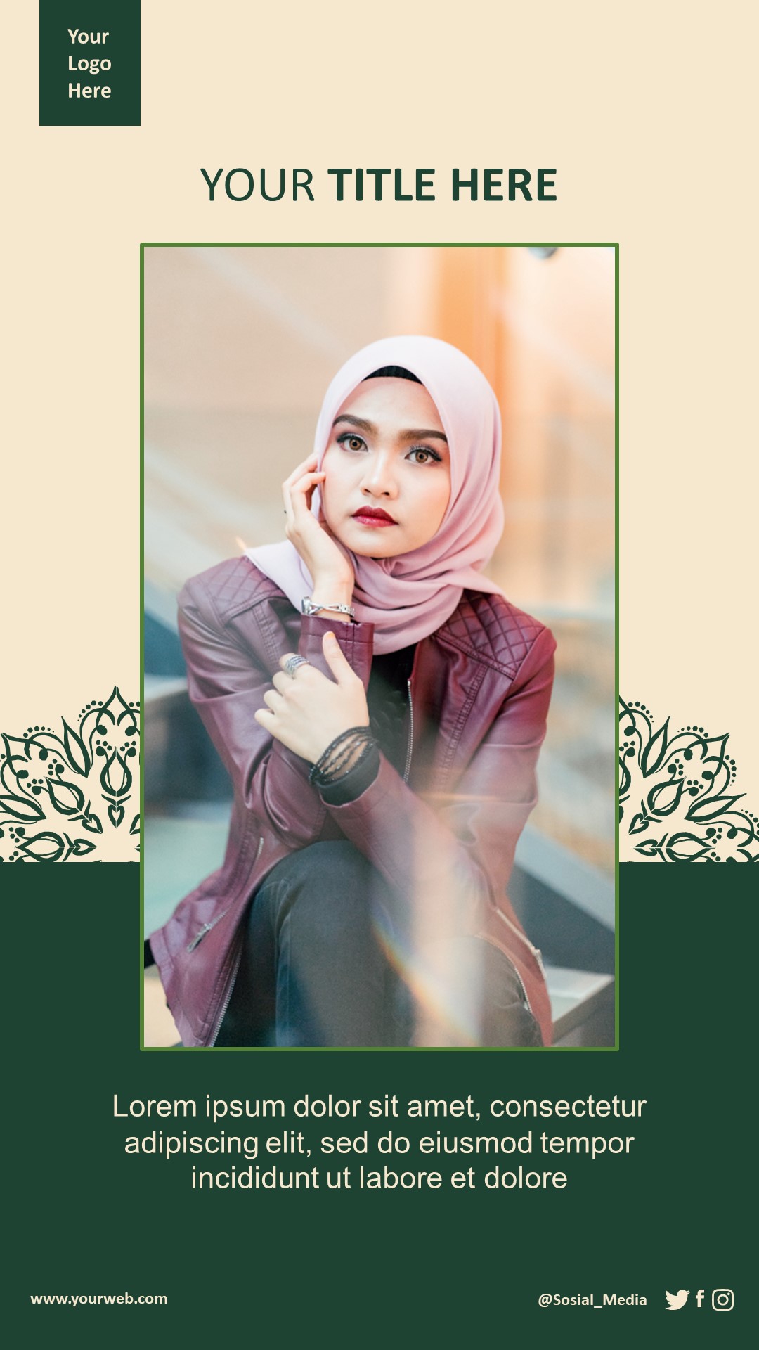 Islamic Luxury Story Template 3
