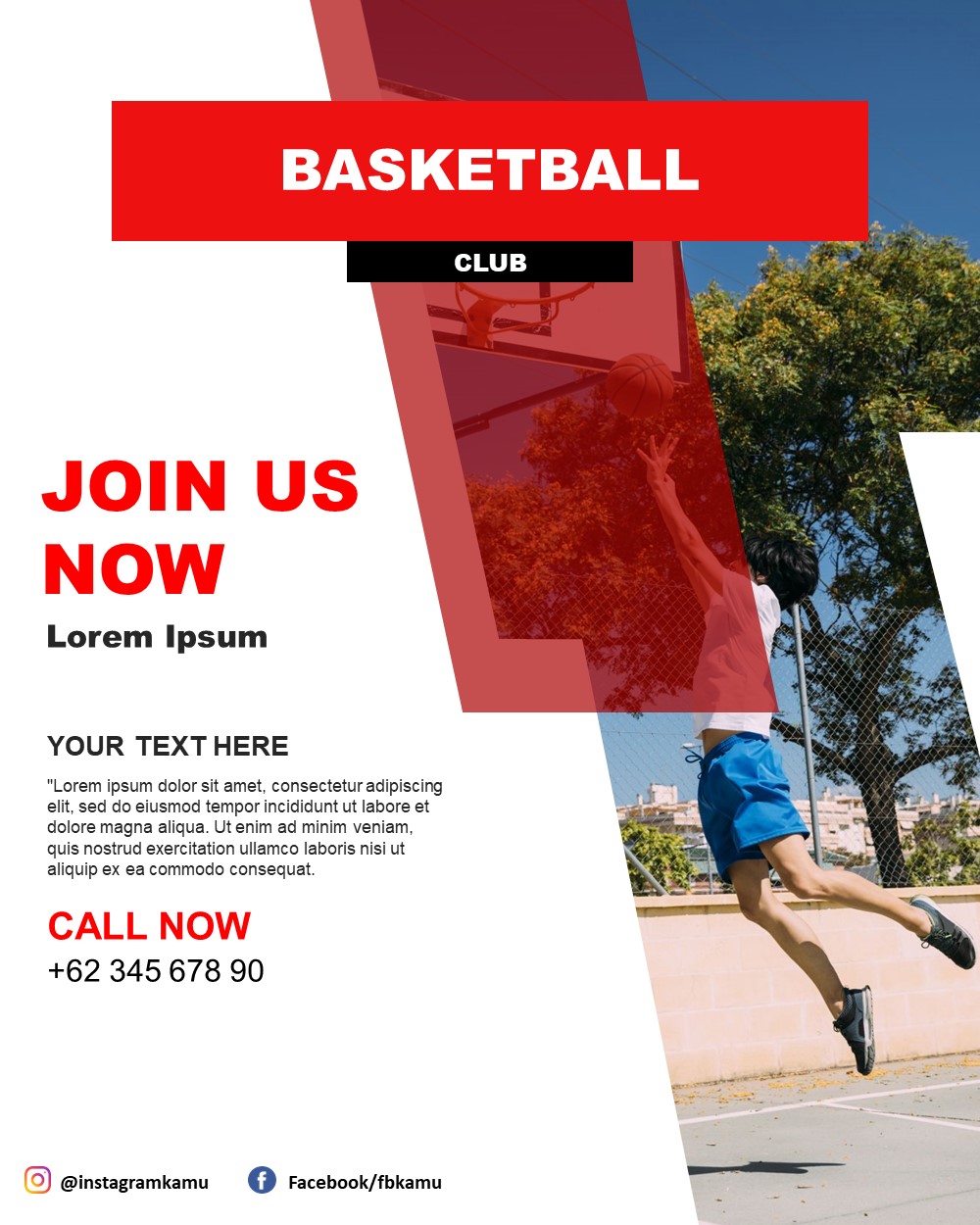 53. Sporty Template Energetic Look