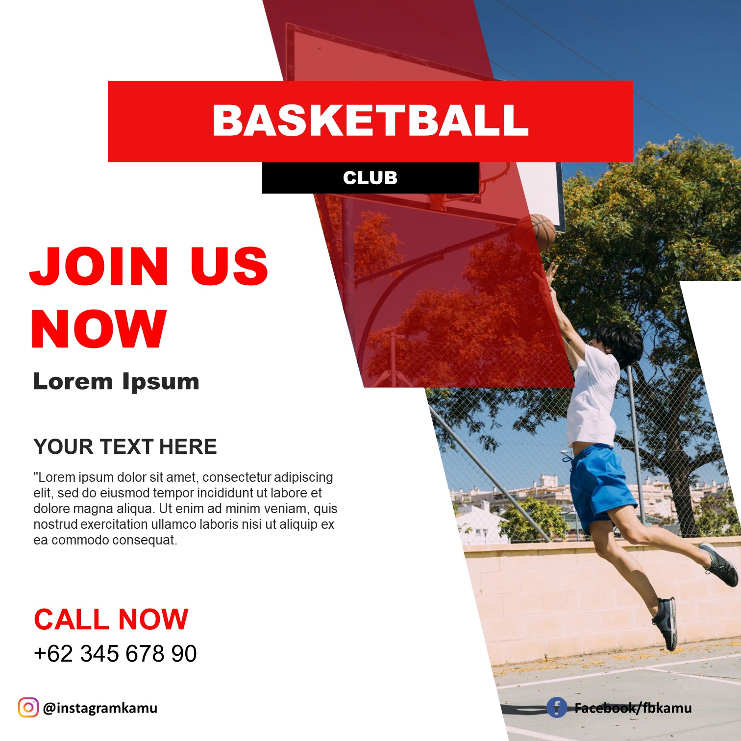 53. Sporty Template Energetic Look