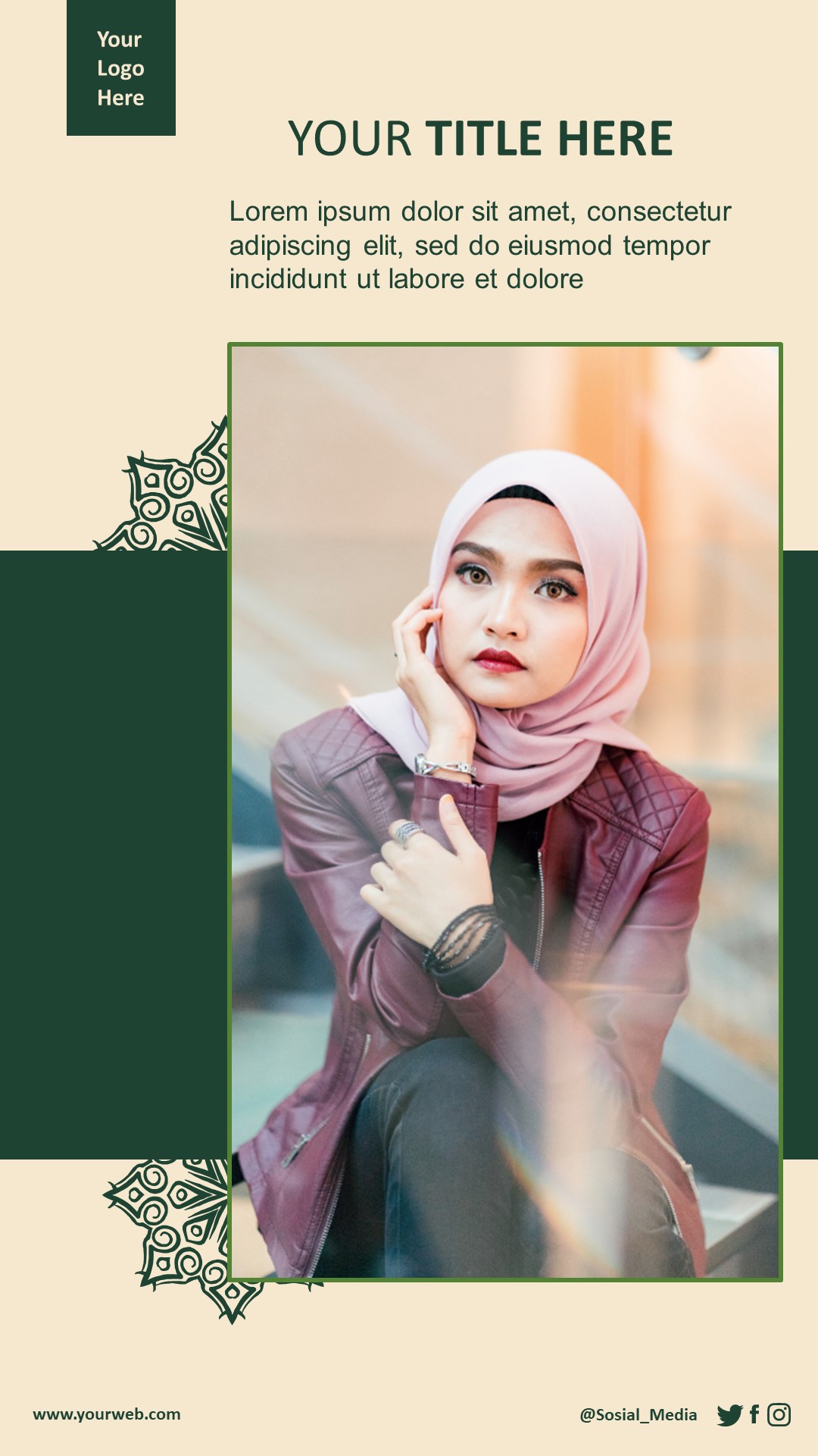 Islamic Luxury Story Template 5