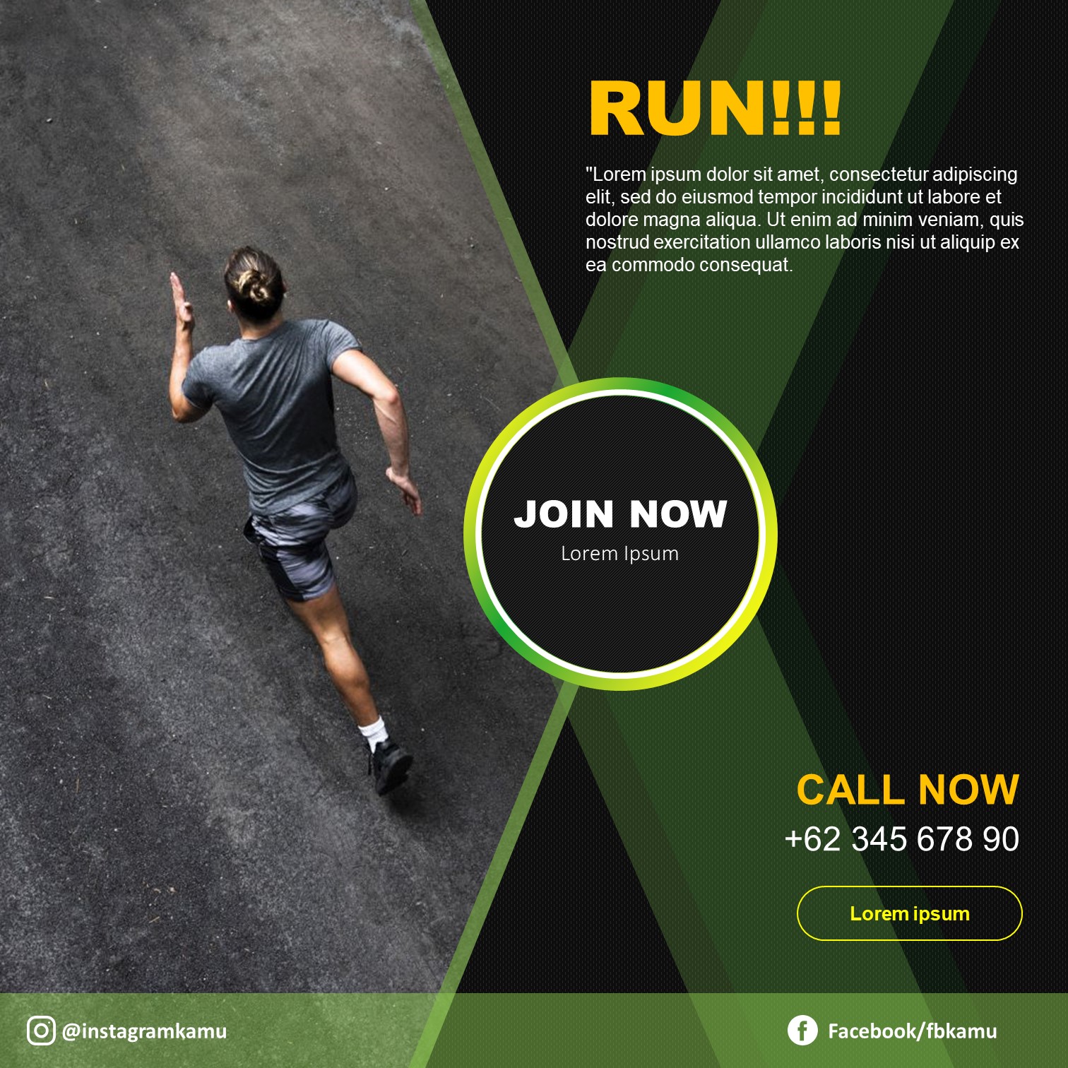 58. Sporty Template Power Look