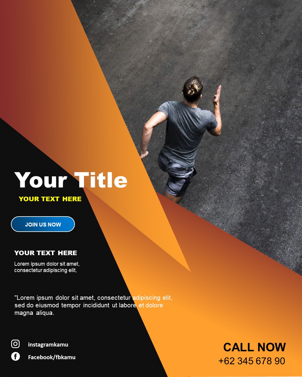 63. Sporty Template Energy Flow