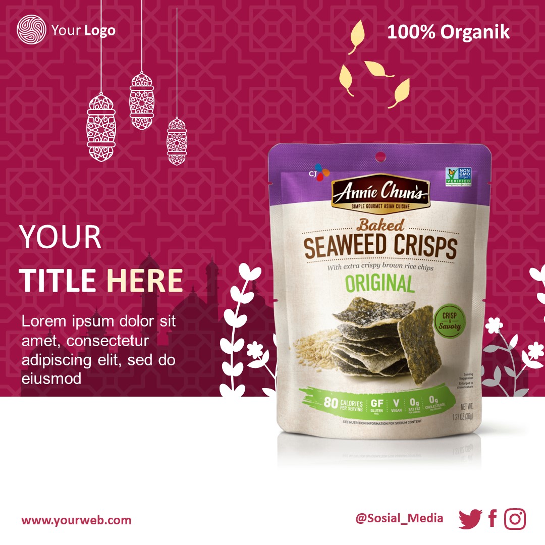 Islamic Template Elegant Design 3