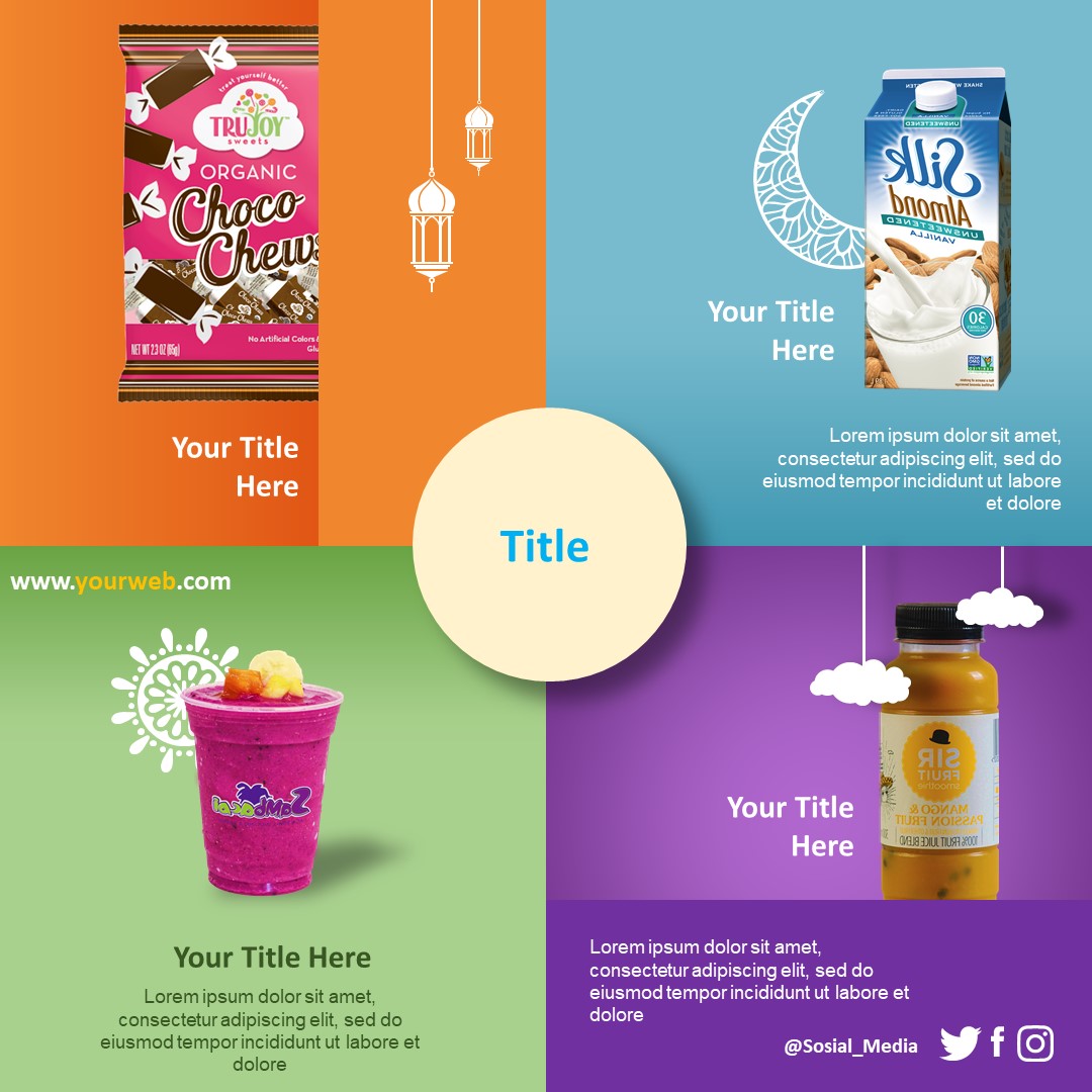 70. Islamic template modern simple 2