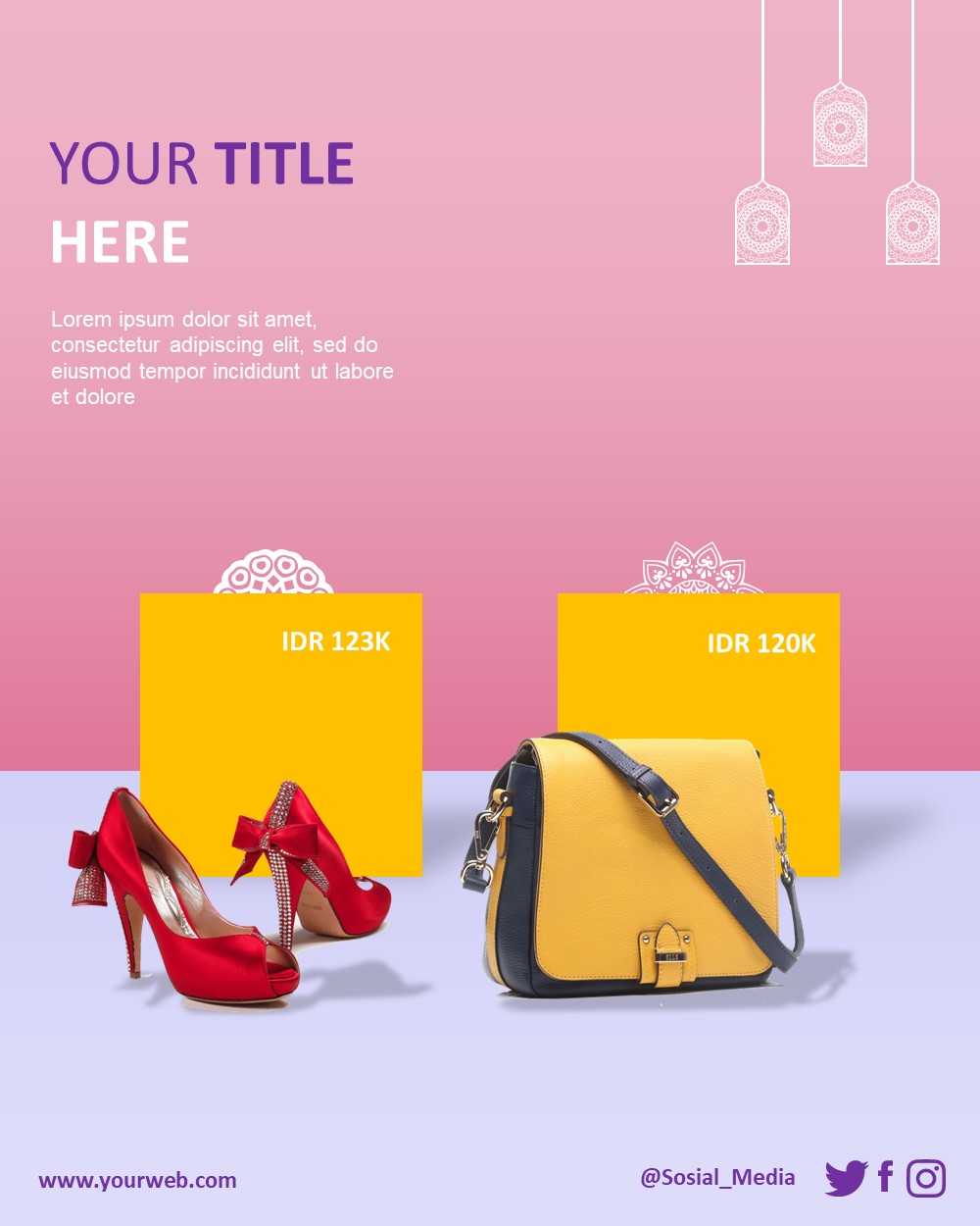 71. Islamic template modern simple 3