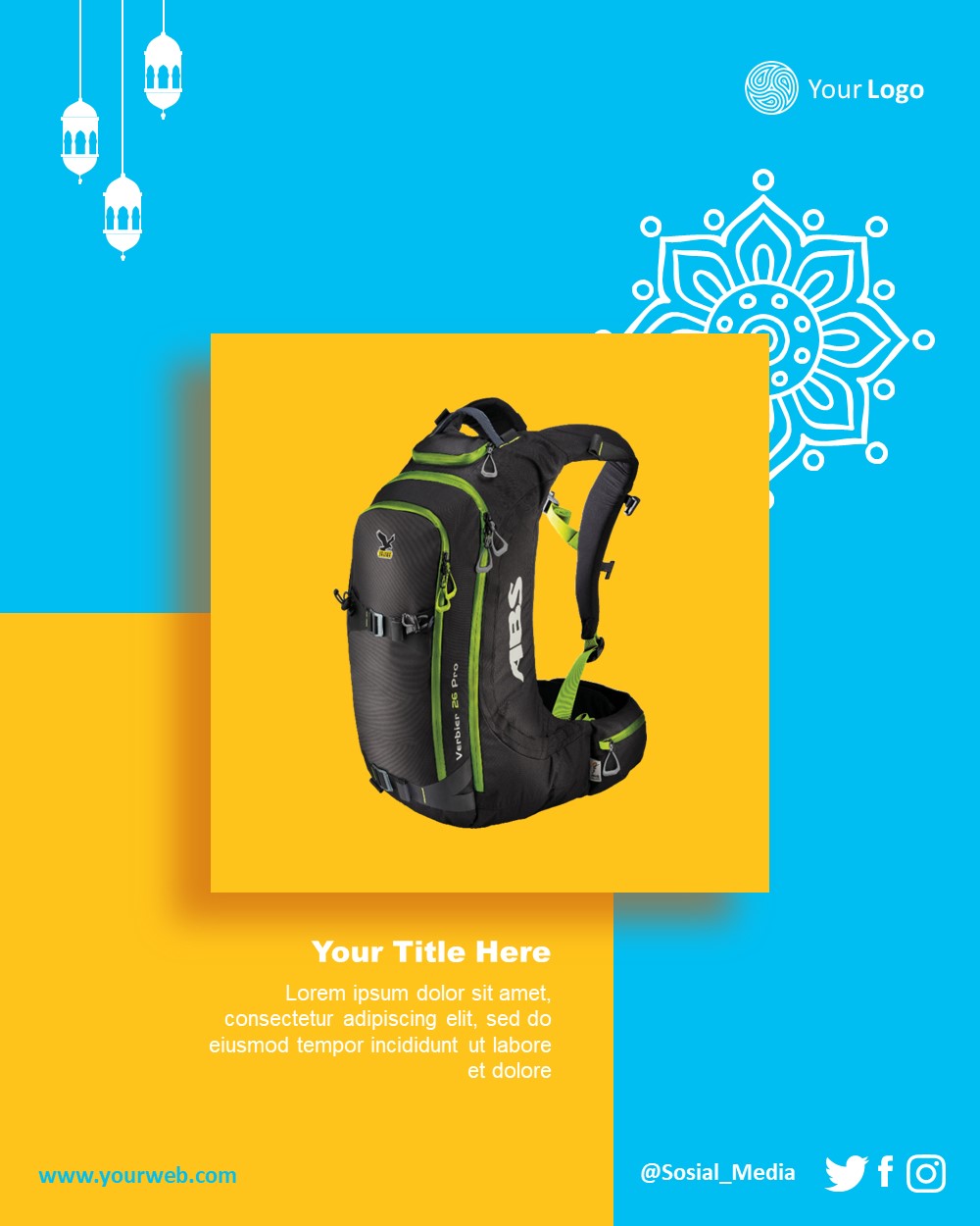 72. Islamic template modern simple 4