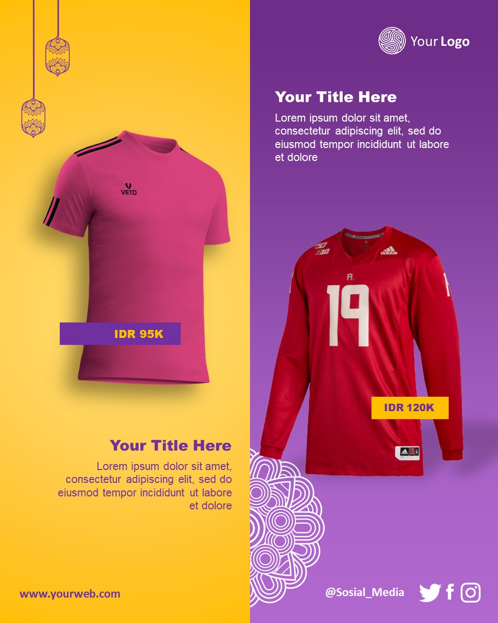 73. Islamic template modern simple 5