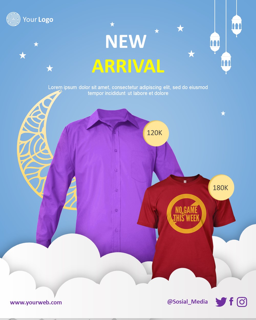 74. Islamic Template Modern Style 1