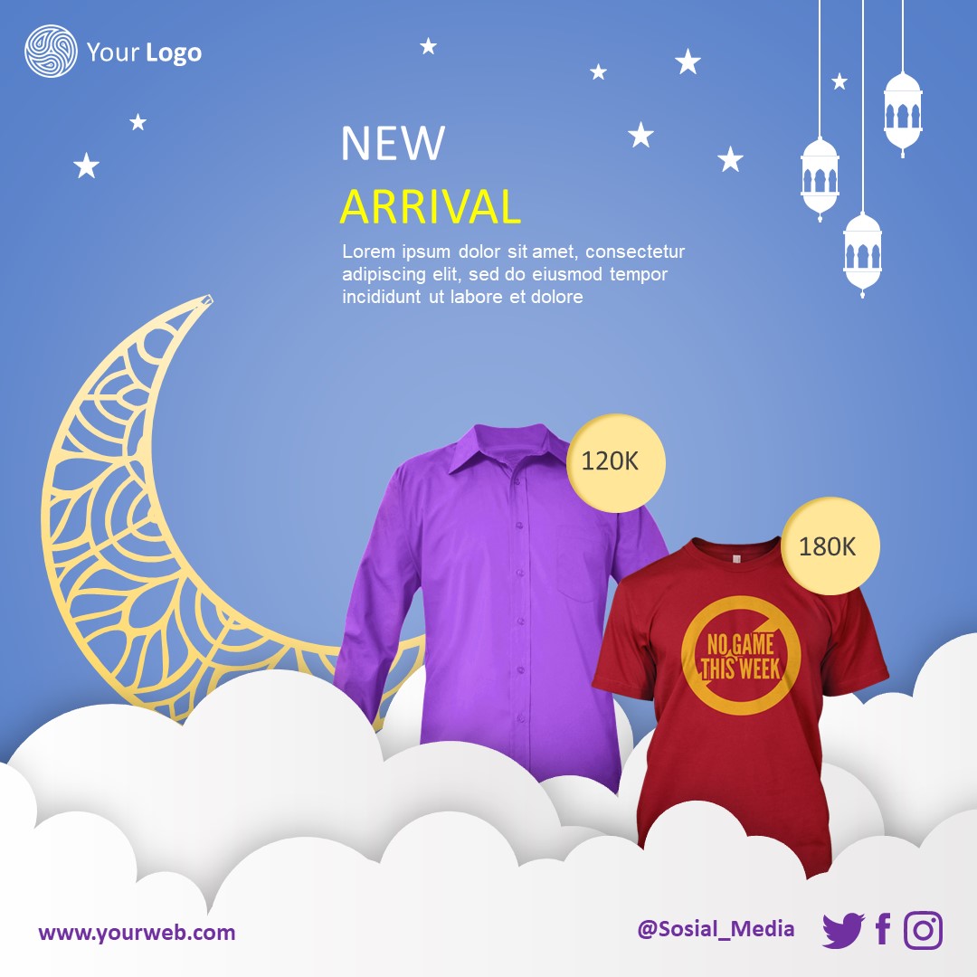 74. Islamic Template Modern Style 1