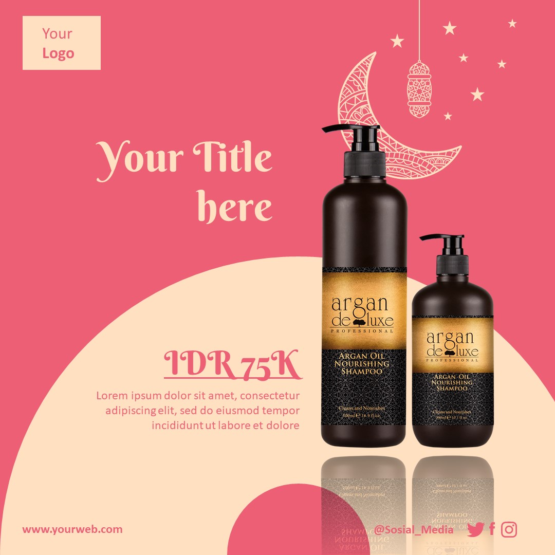 81. Islamic Template Minimalist Pastel 3