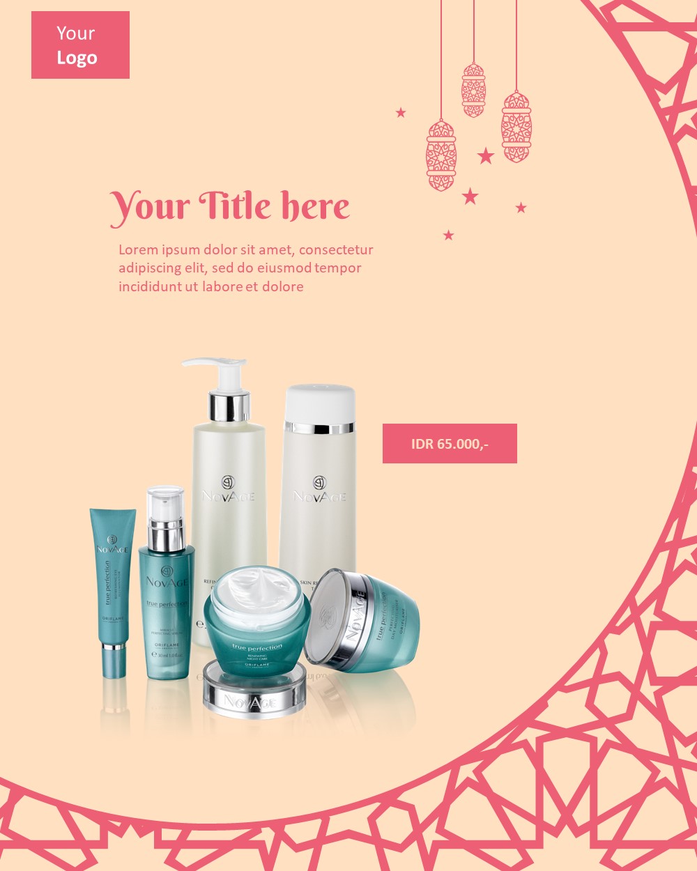 83. Islamic Template Minimalist Pastel 5