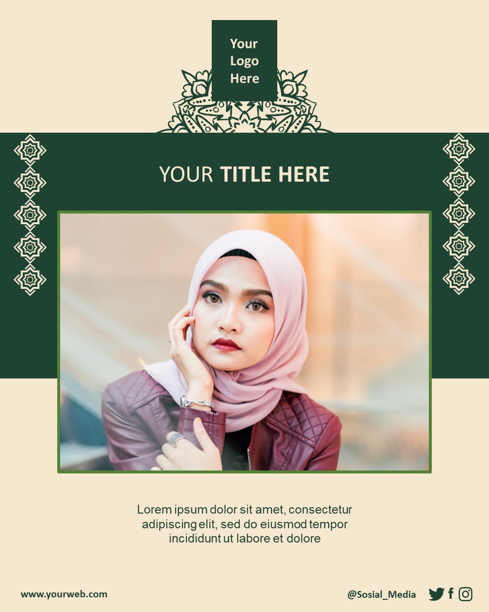 95. Islamic Template Luxury Design 2