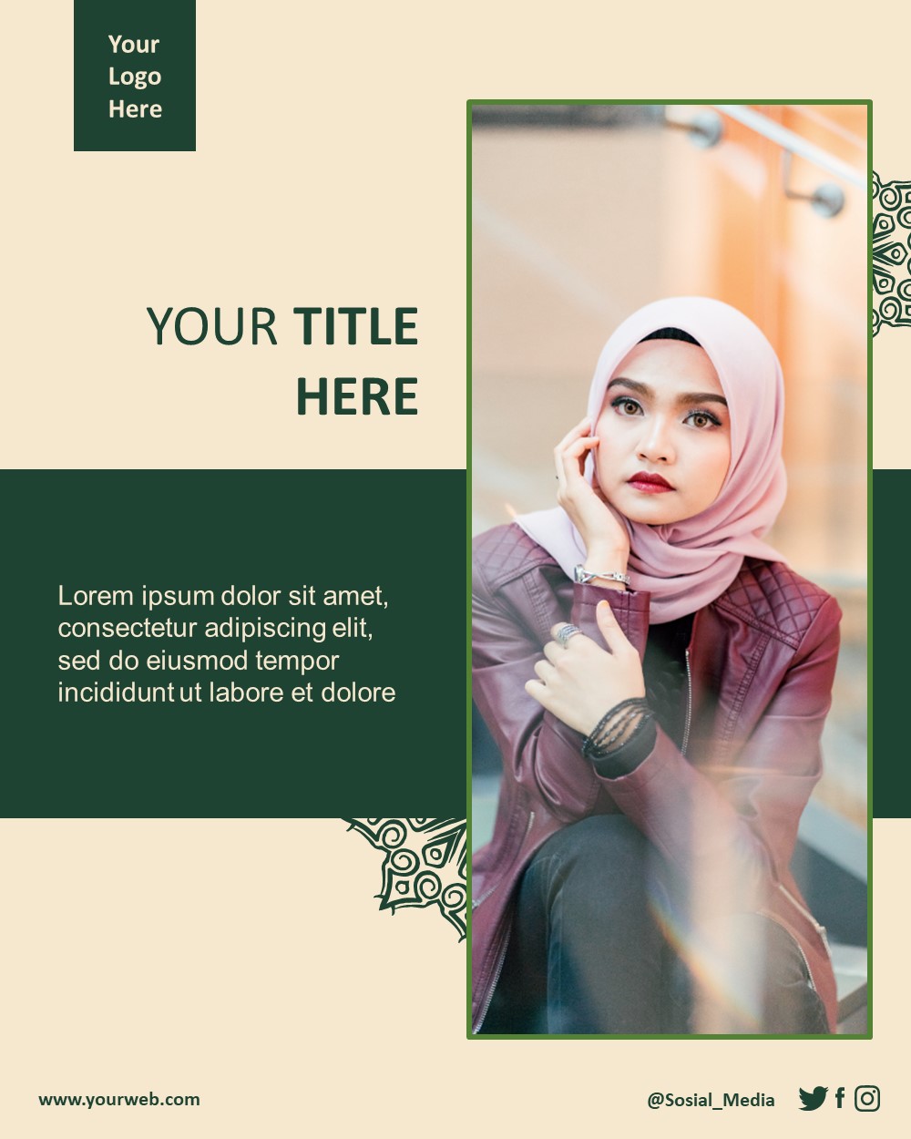 98. Islamic Template Luxury Design 5