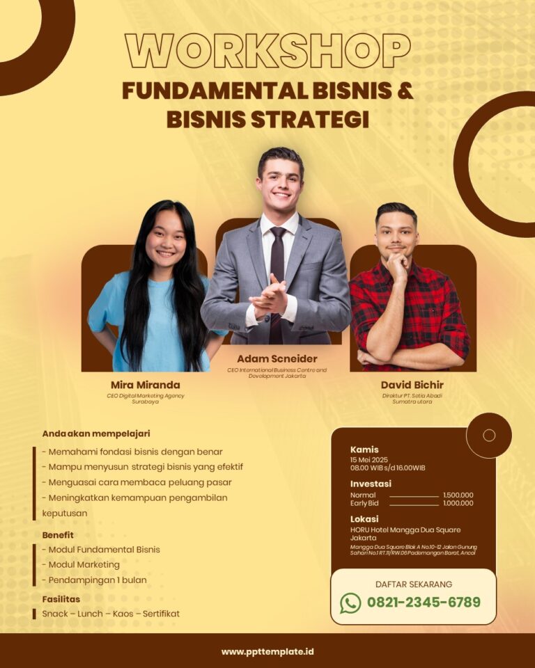 Seminar Bisnis Template Instagram Feed
