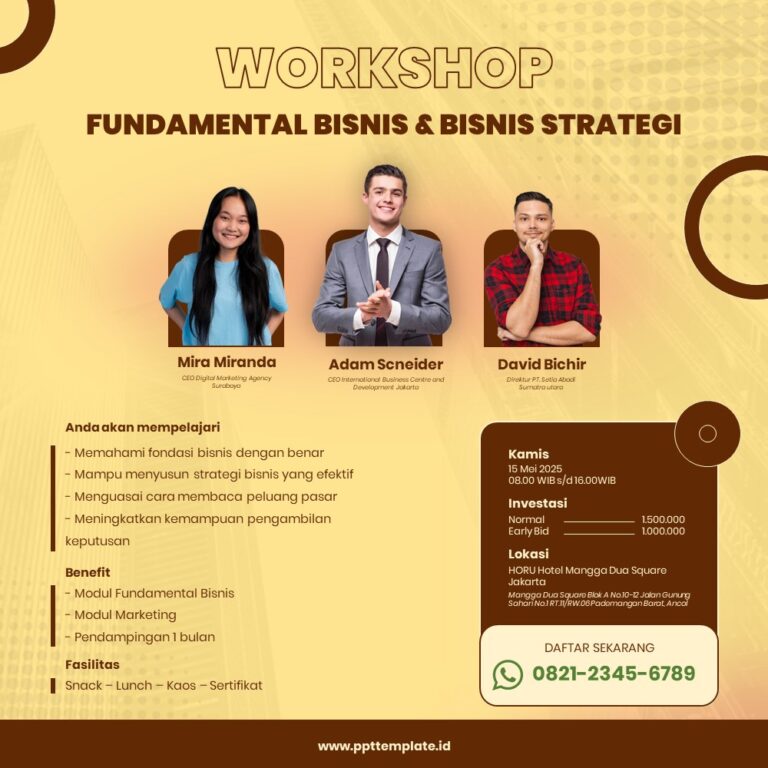 Seminar Bisnis Template Square