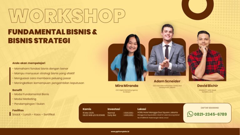Seminar Bisnis Template YOUTUBE VIDEO