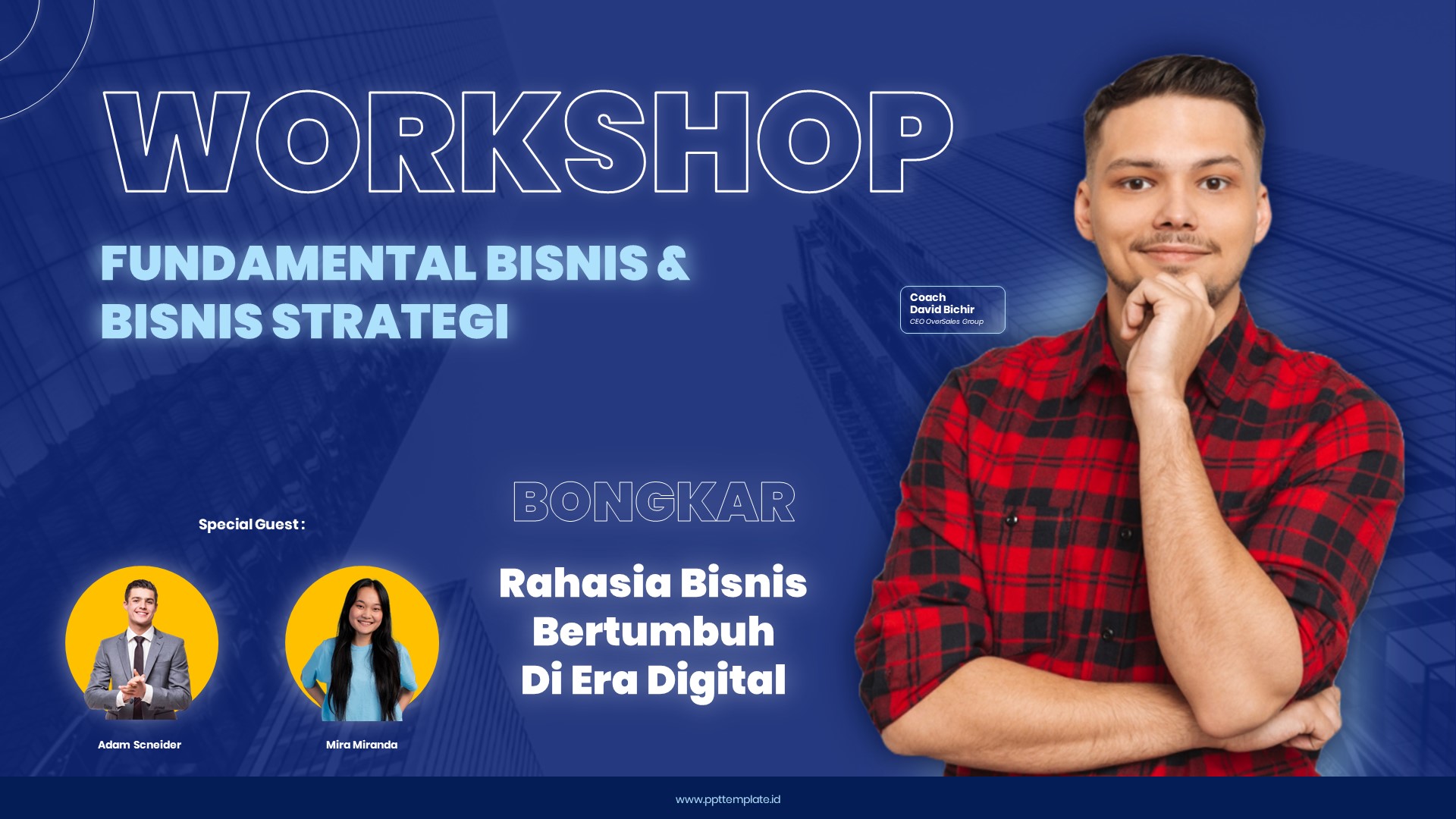 Seminar Bisnis Advance Template